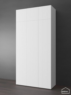 Шкаф с антресолью Linnea MHR-3POA-2 2450х1200х510 (Белый-М 11.1.1) в Кургане - kurgan.ok-mebel.com | фото