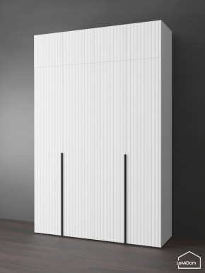 Шкаф с антресолью Linnea MHR-4A-1 2450х1600х510 (Белый-М 11.1.2) в Кургане - kurgan.ok-mebel.com | фото