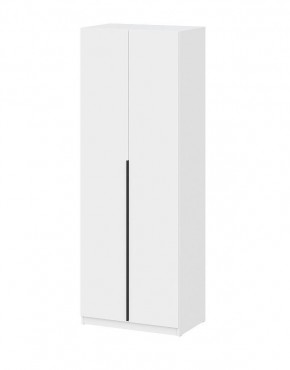 Шкаф ШК-5 + 4 полки (800) Белый текстурный в Кургане - kurgan.ok-mebel.com | фото 3