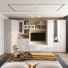 Шкаф угловой Белла (Ясень белый) в Кургане - kurgan.ok-mebel.com | фото 3