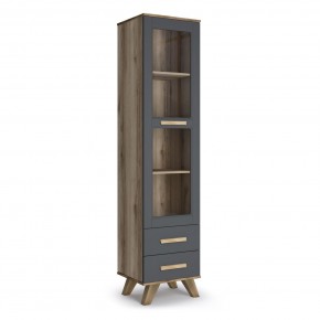 Шкаф-витрина 450 Вега Скандинавия в Кургане - kurgan.ok-mebel.com | фото 5