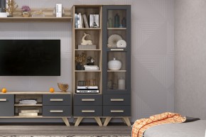 Шкаф-витрина 450 Вега Скандинавия в Кургане - kurgan.ok-mebel.com | фото 8