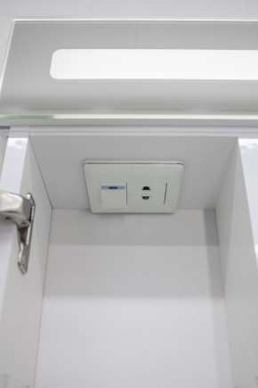 Шкаф-зеркало Аврора 60 с подсветкой LED Домино (DV8005HZ) в Кургане - kurgan.ok-mebel.com | фото 10