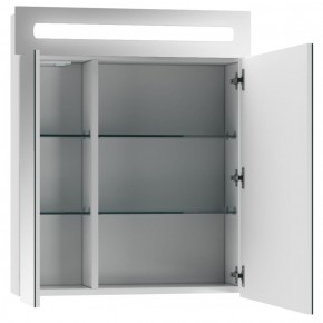 Шкаф-зеркало Аврора 60 с подсветкой LED Домино (DV8005HZ) в Кургане - kurgan.ok-mebel.com | фото 2