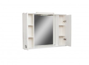 Шкаф-зеркало Cube 90 Эл. Домино (DC5012HZ) в Кургане - kurgan.ok-mebel.com | фото 3
