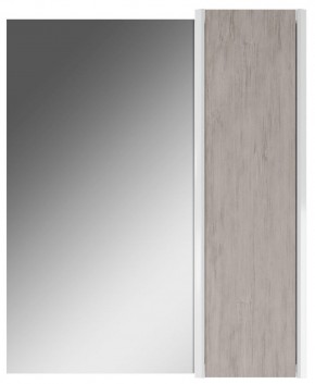 Шкаф-зеркало Uno 60 Дуб серый левый/правый Домино (DU1503HZ) в Кургане - kurgan.ok-mebel.com | фото 5
