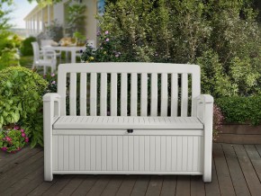 Скамья Patio Bench белый в Кургане - kurgan.ok-mebel.com | фото 2