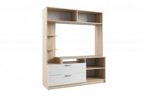 СОФИ СЦС1400.2 Гостиная №2 (дуб сонома/белый) в Кургане - kurgan.ok-mebel.com | фото
