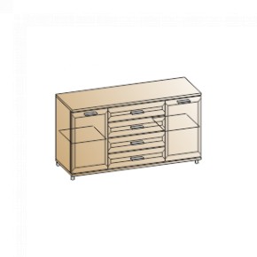 Спальня Мелисса композиция 7 (Ясень Асахи) в Кургане - kurgan.ok-mebel.com | фото 9