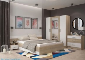 Спальный гарнитур Леси + 4-х створчатый шкаф в Кургане - kurgan.ok-mebel.com | фото