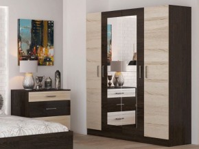 Спальный гарнитур Леси + 4-х створчатый шкаф в Кургане - kurgan.ok-mebel.com | фото 4