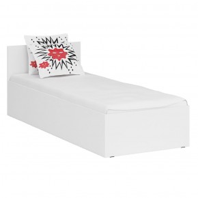 Стандарт Кровать 0800, цвет белый, ШхГхВ 83,5х203,5х70 см., сп.м. 800х2000 мм., без матраса, основание есть в Кургане - kurgan.ok-mebel.com | фото 3