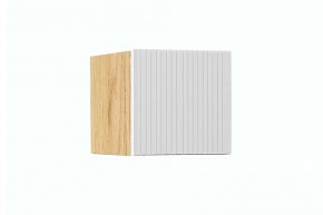 СТЕФАНИ-6.1 Антресоль (дуб крафт золотой/белый софт) в Кургане - kurgan.ok-mebel.com | фото