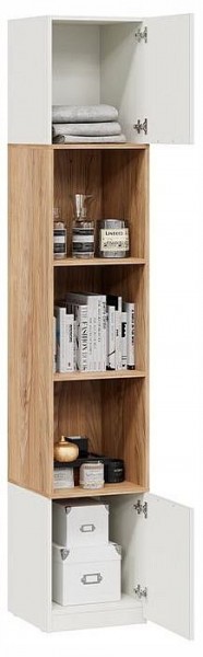 Стеллаж комбинированный Стелла в Кургане - kurgan.ok-mebel.com | фото 3