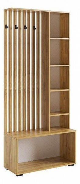 Стенка для прихожей Бери в Кургане - kurgan.ok-mebel.com | фото 3