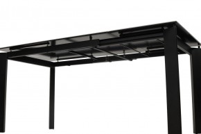 Стол CORNER 120 HIGH GLOSS STATUARIO керамика, стекло/ черный каркас, ®DISAUR в Кургане - kurgan.ok-mebel.com | фото 9