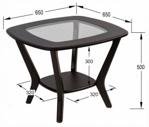 Стол журнальный Мельбурн в Кургане - kurgan.ok-mebel.com | фото 4