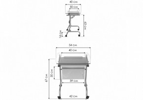 Стол компьютерный Riko в Кургане - kurgan.ok-mebel.com | фото 7