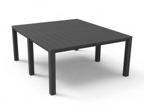 Стол раскладной Джули (Julie Double table 2 configurations) Графит в Кургане - kurgan.ok-mebel.com | фото 3