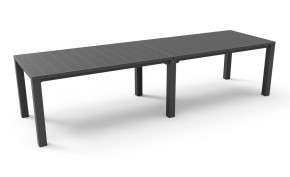 Стол раскладной Джули (Julie Double table 2 configurations) Графит в Кургане - kurgan.ok-mebel.com | фото 5