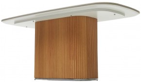 Стол TAMPA 180 цвет БЕЛЫЙ МРАМОР M326, керамика / Каркас OAK, ®DISAUR в Кургане - kurgan.ok-mebel.com | фото 8