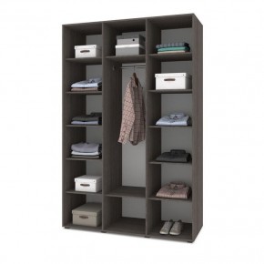 СТОУН С32 Шкаф 3-х створчатый (серый дуб/белый) в Кургане - kurgan.ok-mebel.com | фото 3