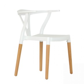 Стул Barneo N-218 Wishbone интерьерный кухонный белый в Кургане - kurgan.ok-mebel.com | фото