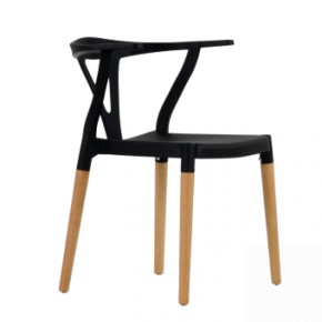 Стул Barneo N-218 Wishbone интерьерный кухонный черный в Кургане - kurgan.ok-mebel.com | фото