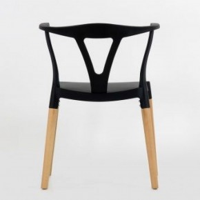 Стул Barneo N-218 Wishbone интерьерный кухонный черный в Кургане - kurgan.ok-mebel.com | фото 2