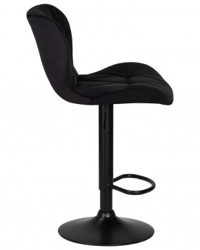 Стул барный DOBRIN BARNY BLACK, черный велюр (MJ9-101) в Кургане - kurgan.ok-mebel.com | фото 3