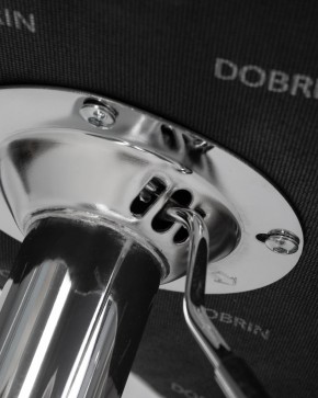 Стул барный DOBRIN BARNY, серый велюр (MJ9-75) в Кургане - kurgan.ok-mebel.com | фото 10