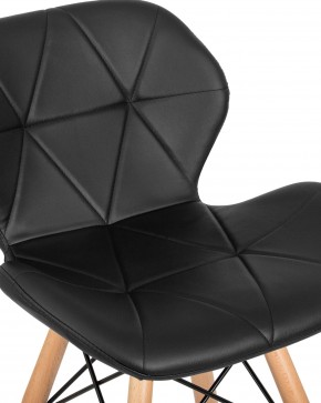 Стул барный DOBRIN BUTTERFLY BAR, ножки светлый бук, цвет чёрный в Кургане - kurgan.ok-mebel.com | фото 8