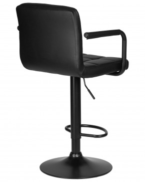 Стул барный DOBRIN KRUGER ARM BLACK, черный в Кургане - kurgan.ok-mebel.com | фото 4