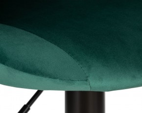 Стул барный DOBRIN LOGAN BLACK, зеленый велюр (MJ9-88) в Кургане - kurgan.ok-mebel.com | фото 7