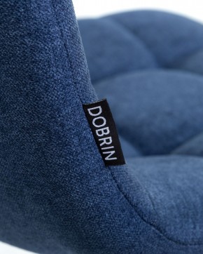 Стул барный DOBRIN NICOLE, черные матовые ножки, синяя ткань (UF860-14B) в Кургане - kurgan.ok-mebel.com | фото 9