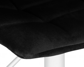 Стул барный DOBRIN TAILOR WHITE, черный велюр (MJ9-101) в Кургане - kurgan.ok-mebel.com | фото 7