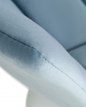 Стул барный DOBRIN TAILOR WHITE, пудрово-голубой велюр (MJ9-74) в Кургане - kurgan.ok-mebel.com | фото 10