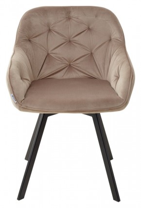Стул GALE 360 град. поворот. BLUVEL-40 BEIGE, велюр/ черный каркас, М-City в Кургане - kurgan.ok-mebel.com | фото 6