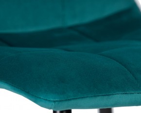 Стул обеденный DOBRIN CHILLY, Морской волны Holland 56, основание черное в Кургане - kurgan.ok-mebel.com | фото 7