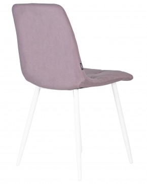 Стул обеденный DOBRIN CHILLY ROMBO, Лавандовый Simple 48, основание белый в Кургане - kurgan.ok-mebel.com | фото 4