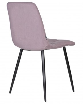 Стул обеденный DOBRIN CHILLY ROMBO, Лавандовый Simple 48, основание черное в Кургане - kurgan.ok-mebel.com | фото 4