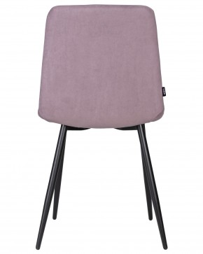 Стул обеденный DOBRIN CHILLY ROMBO, Лавандовый Simple 48, основание черное в Кургане - kurgan.ok-mebel.com | фото 5
