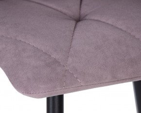 Стул обеденный DOBRIN CHILLY ROMBO, Лавандовый Simple 48, основание черное в Кургане - kurgan.ok-mebel.com | фото 7