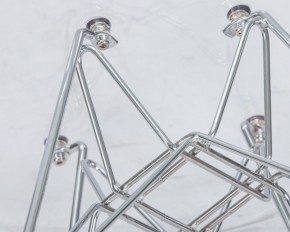 Стул обеденный DOBRIN DSR CASPER, ножки хром, цвет прозрачный в Кургане - kurgan.ok-mebel.com | фото 10