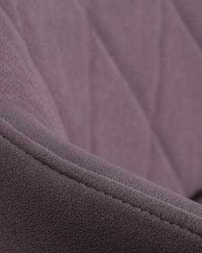 Стул обеденный DOBRIN ROBY, ЭМАЛЬ ЧЕРНЫЙ МУАР велюр Catania Lavender в Кургане - kurgan.ok-mebel.com | фото 10