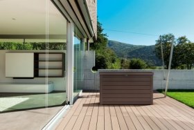 Сундук ONTARIO BOX 850 L (wood look) в Кургане - kurgan.ok-mebel.com | фото 3