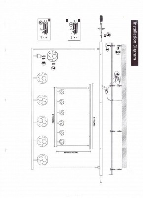 Светильник на штанге Imperiumloft RH Boule De Cristal Linear 40,1222 в Кургане - kurgan.ok-mebel.com | фото 11