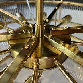 Светильник на штанге Imperiumloft RH Marais Round Chandelier 40,2668 в Кургане - kurgan.ok-mebel.com | фото 10