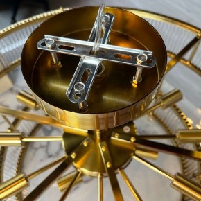 Светильник на штанге Imperiumloft RH Marais Round Chandelier 40,2668 в Кургане - kurgan.ok-mebel.com | фото 10