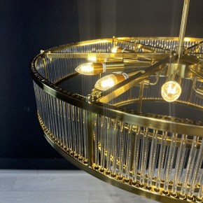 Светильник на штанге Imperiumloft RH Marais Round Chandelier 40,2668 в Кургане - kurgan.ok-mebel.com | фото 13